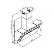 Вытяжка De Dietrich DHV2963B