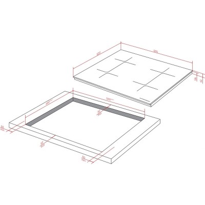 Варочная панель Kuppersberg ICI 624 индукционная Варочная панель Kuppersberg ICI 624 индукционная