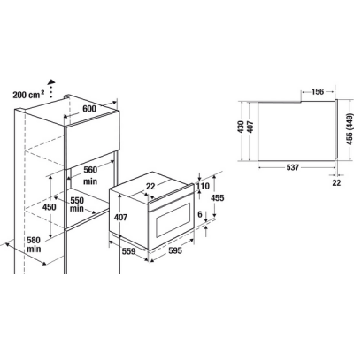 Духовой шкаф Kuppersbusch CBM 6350.0 S2 компактный с СВЧ Духовой шкаф Kuppersbusch CBM 6350.0 S2 компактный с СВЧ