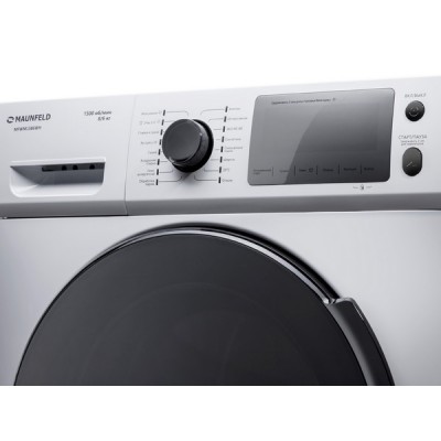 Стирально-сушильная машина MAUNFELD MFWM1586WH Стирально-сушильная машина MAUNFELD MFWM1586WH