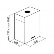 Вытяжка Korting KHA 7950 X Cube