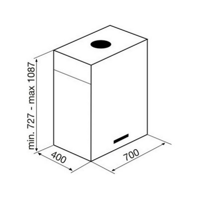 Вытяжка Korting KHA 7950 X Cube Вытяжка Korting KHA 7950 X Cube