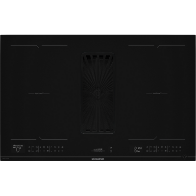 Варочная панель De Dietrich DPH4840BT индукционная с вытяжкой Варочная панель De Dietrich DPH4840BT индукционная с вытяжкой