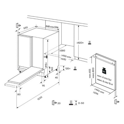 Посудомоечная машина Kuppersberg GIM 4595 Посудомоечная машина Kuppersberg GIM 4595