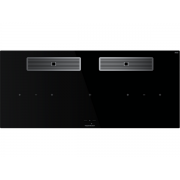 Варочная панель Kuppersbusch KMI 12850.0 SR-E Silver Chrome индукционная с вытяжкой