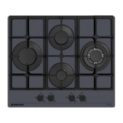 Варочная панель MEFERI MGH604GR GLASS ULTRA газовая Варочная панель MEFERI MGH604GR GLASS ULTRA газовая