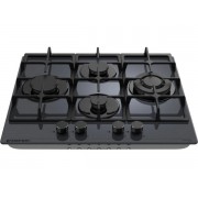 Варочная панель MEFERI MGH604GR GLASS ULTRA газовая