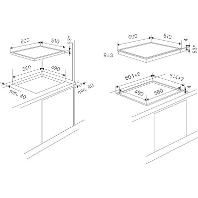 Варочная панель Kuppersbusch KI 6880.1 SR индукционная Варочная панель Kuppersbusch KI 6880.1 SR индукционная
