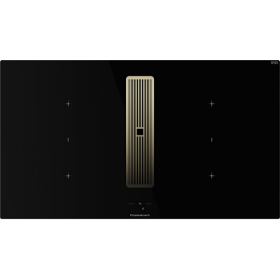 Варочная панель Kuppersbusch KMI 9850.1 SR-E Gold индукционная с вытяжкой Варочная панель Kuppersbusch KMI 9850.1 SR-E Gold индукционная с вытяжкой