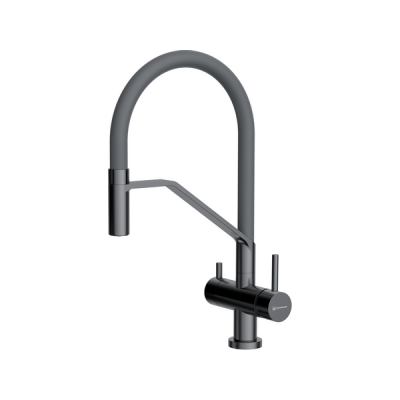 Смеситель Omoikiri Akeno-GM-GR латунь/вороненая сталь/серый (4994545) Смеситель Omoikiri Akeno-GM-GR латунь/вороненая сталь/серый (4994545)