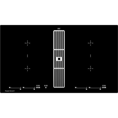 Варочная панель Kuppersbusch KMI 9800.0 SR Silver Chrome индукционная с вытяжкой Варочная панель Kuppersbusch KMI 9800.0 SR Silver Chrome индукционная с вытяжкой