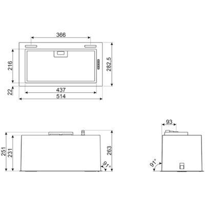 Вытяжка SMEG KSG52HPE Вытяжка SMEG KSG52HPE