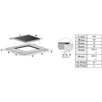 Варочная панель EXITEQ EXH-510IB индукционная Варочная панель EXITEQ EXH-510IB индукционная