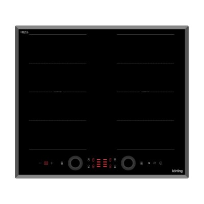 Варочная панель Korting HIB 68700 B Quadro индукционная Варочная панель Korting HIB 68700 B Quadro индукционная