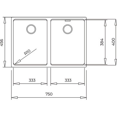 Мойка Teka RADEA R10 2B 750 M-TG белый арктик (115260040) Мойка Teka RADEA R10 2B 750 M-TG белый арктик (115260040)