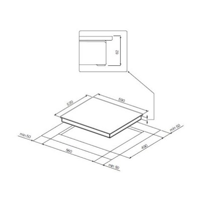 Варочная панель GRAUDE IK 60.1 F индукционная Варочная панель GRAUDE IK 60.1 F индукционная