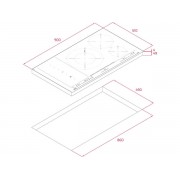 Варочная панель Teka IZS 97630 MST BLACK (112500034) индукционная