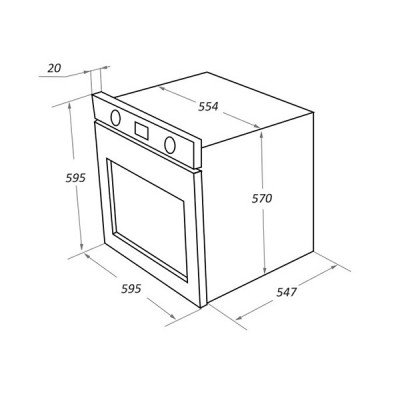 Духовой шкаф MAUNFELD EOEM.769S1 Духовой шкаф MAUNFELD EOEM.769S1