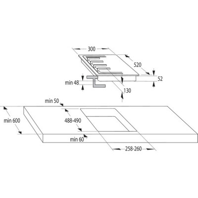 Варочная панель Gorenje GC321B газовая Варочная панель Gorenje GC321B газовая
