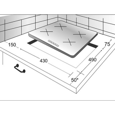 Варочная панель EXITEQ EXH-202 white газовая Варочная панель EXITEQ EXH-202 white газовая