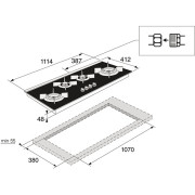 Варочная панель ASKO HG8144BGB2 газовая