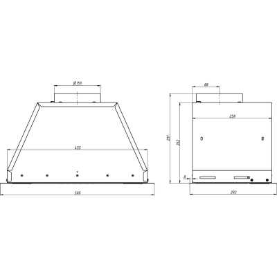 Вытяжка Elikor Врезной блок BOX 50П-1000-Э4Д черный встр. ЭКСКЛЮЗИВ КУХНИ Вытяжка Elikor Врезной блок BOX 50П-1000-Э4Д черный встр. ЭКСКЛЮЗИВ КУХНИ