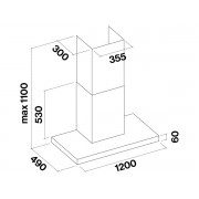Вытяжка Falmec PLANE NRS 120