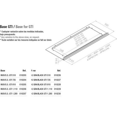Вытяжка Pando GTI/510 NEGRO V.1050 ECO SEC PLUS Вытяжка Pando GTI/510 NEGRO V.1050 ECO SEC PLUS