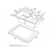 Мойка Paulmark Union PM537851-BSR, брашированная нерж. сталь