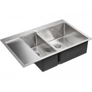 Мойка Paulmark Union PM537851-BSR, брашированная нерж. сталь