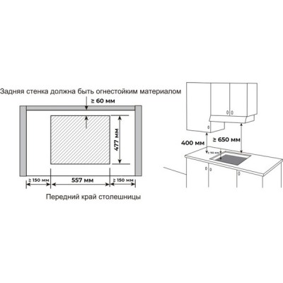 Варочная панель MEFERI MGH705BK POWER газовая Варочная панель MEFERI MGH705BK POWER газовая