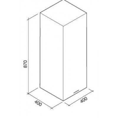 Вытяжка Falmec MIRA BLACK 40 Вытяжка Falmec MIRA BLACK 40