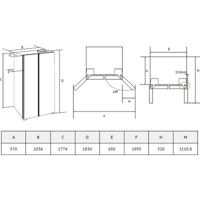 Холодильник Kuppersberg RFSN 1810 X Холодильник Kuppersberg RFSN 1810 X