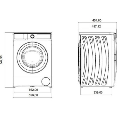 Стиральная машина Jacky's JW 6W12L0N Стиральная машина Jacky's JW 6W12L0N