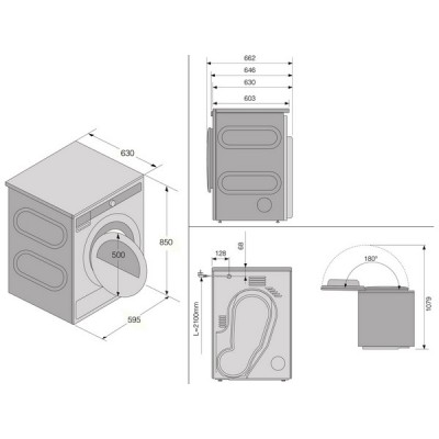 Сушильная машина ASKO T709HUW Сушильная машина ASKO T709HUW