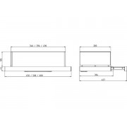 Вытяжка Faber FLOX WH A50 (315.0567.353)