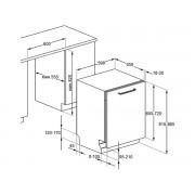 Посудомоечная машина MAUNFELD MLP60737AO Light Beam