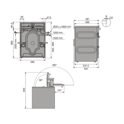Стиральная машина ASKO WMC6743PB.T Professional Стиральная машина ASKO WMC6743PB.T Professional