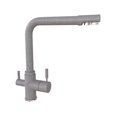 Смеситель Gamma Stone GS-015 темно-серый 309 Смеситель Gamma Stone GS-015 темно-серый 309