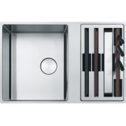 Мойка Franke BWX 220-41-27, вентиль-автомат, шлифованная (127.0579.559)