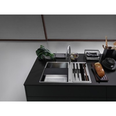 Мойка Franke BWX 220-41-27, вентиль-автомат, шлифованная (127.0579.559) Мойка Franke BWX 220-41-27, вентиль-автомат, шлифованная (127.0579.559)