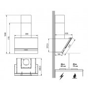 Вытяжка Faber Korund WH A60 (110.0383.023)