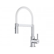 Смеситель Franke Lina Semi-pro, xром/белый (115.0626.088)