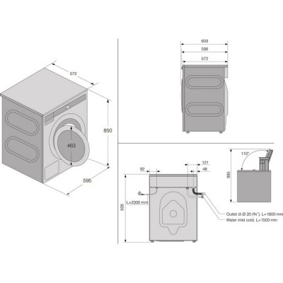 Стиральная машина ASKO W3096CW Стиральная машина ASKO W3096CW