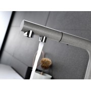 Смеситель Paulmark Serpentine Se213222-GR, серый