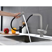 Смеситель Paulmark Serpentine Se213222-GR, серый