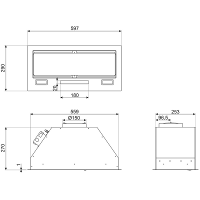 Вытяжка SMEG KSG6P4X Вытяжка SMEG KSG6P4X
