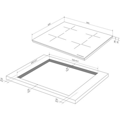 Варочная панель Kuppersberg ICI 625 индукционная Варочная панель Kuppersberg ICI 625 индукционная