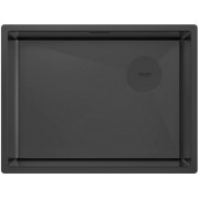 Мойка Paulmark Next-skew 58 uni PM885844-MBN, матовый черный