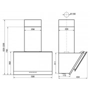 Вытяжка Elikor Рубин Ceramics S4 60Н-700-Э4Д нерж/цемент керамогранит
